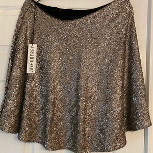 Sequin Off shoulder top